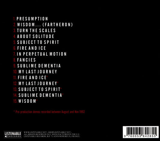 Sublime Dementia cover art