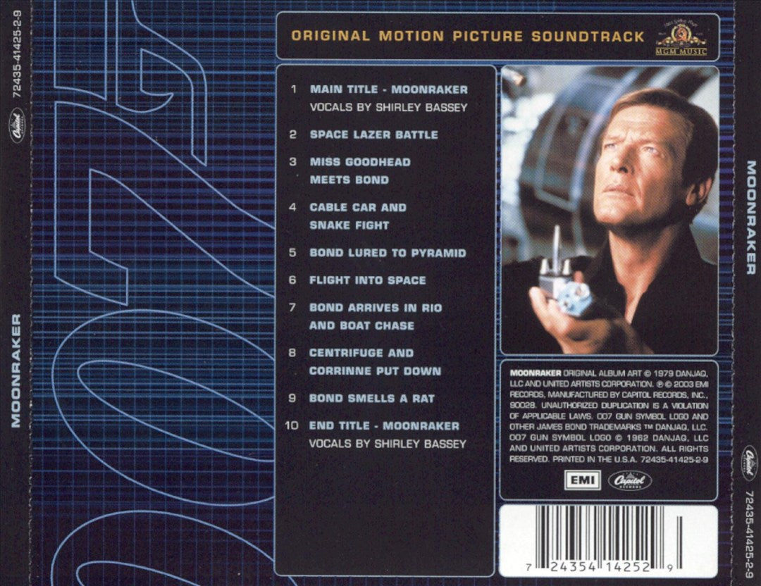 Moonraker [Original Motion Picture Soundtrack] cover art