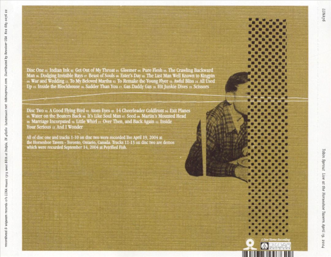 Live at the Horseshoe Tavern April 19, 2004 cover art