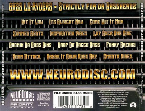 Strictly for Da Bassheadz cover art