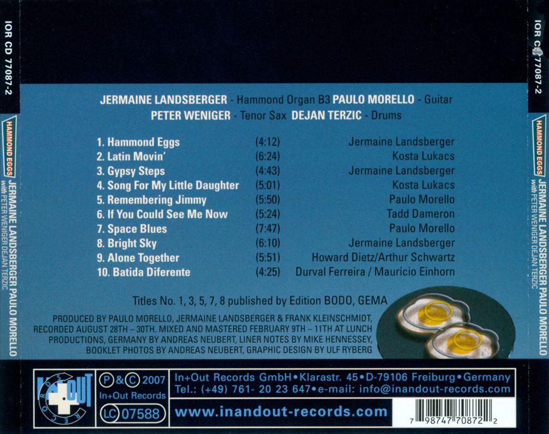 Hammond Eggs cover art
