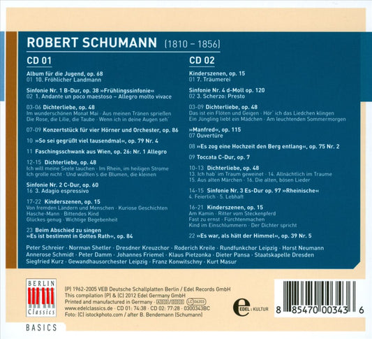 Best of Schumann cover art