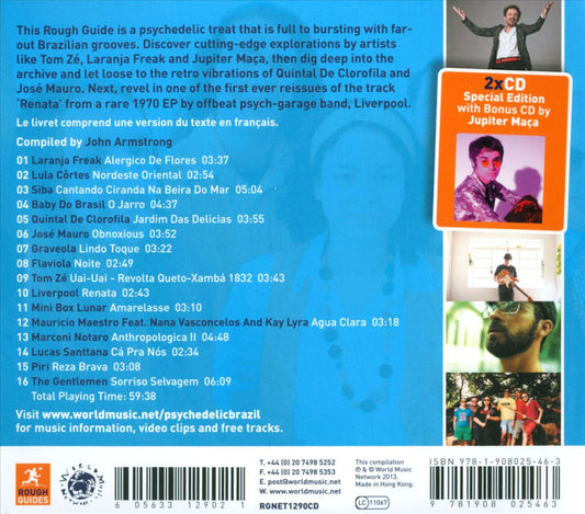 Rough Guide to Psychedelic Brazil cover art