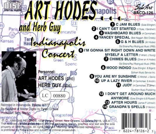 Indianapolis Concert cover art