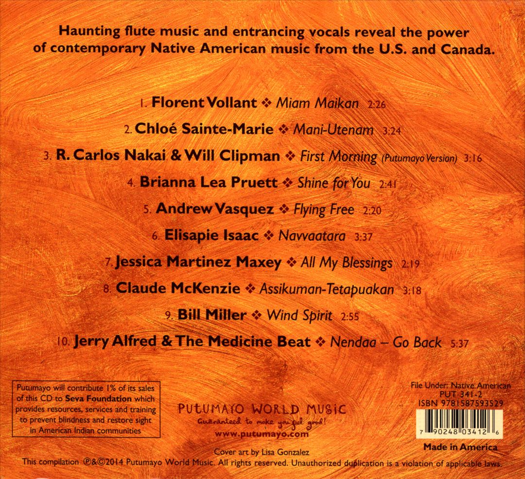 Putumayo Presents: Native America cover art
