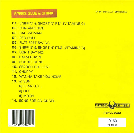 Speed, Glue & Shinki cover art