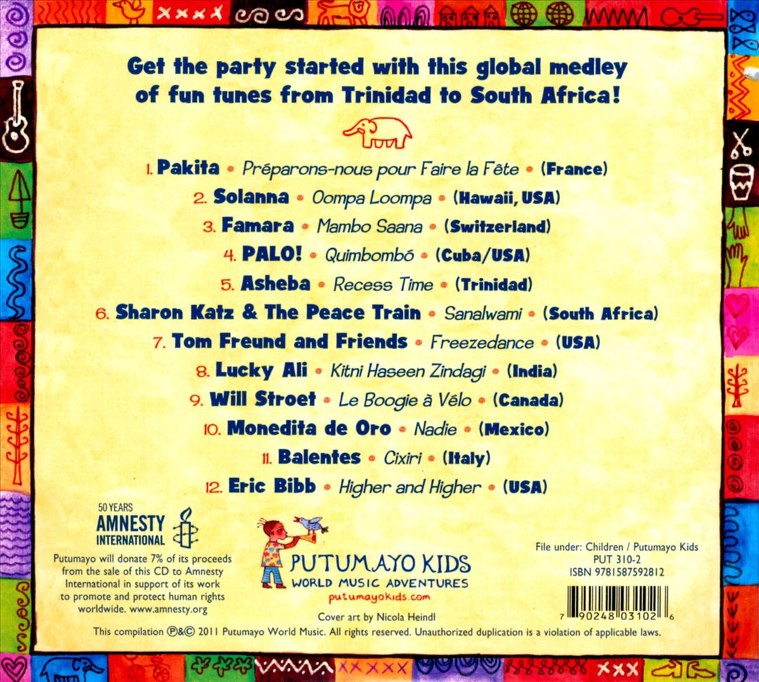 Kids World Party cover art