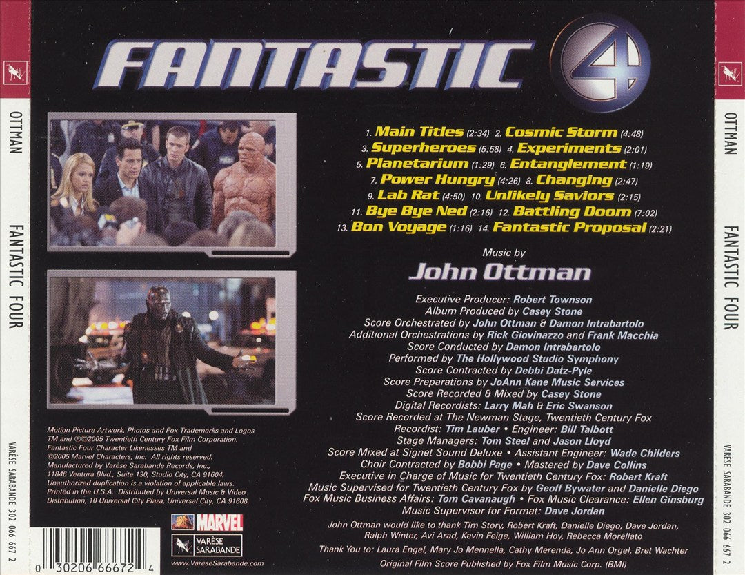 Fantastic 4 [Original Motion Picture Score] cover art