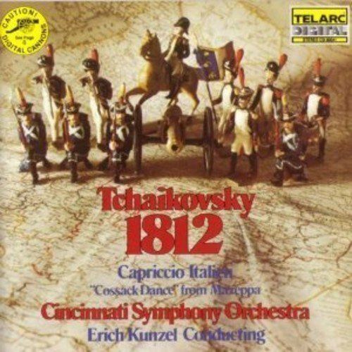 Tchaikovsky: 1812; Capriccio Italien; Cossack Dance cover art