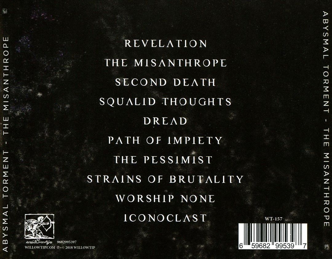 Misanthrope cover art