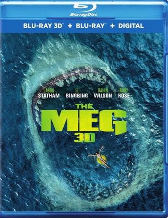 Meg [3D] [Blu-ray] cover art