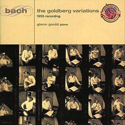 Bach: The Goldberg Variations, 1955 recording cover art