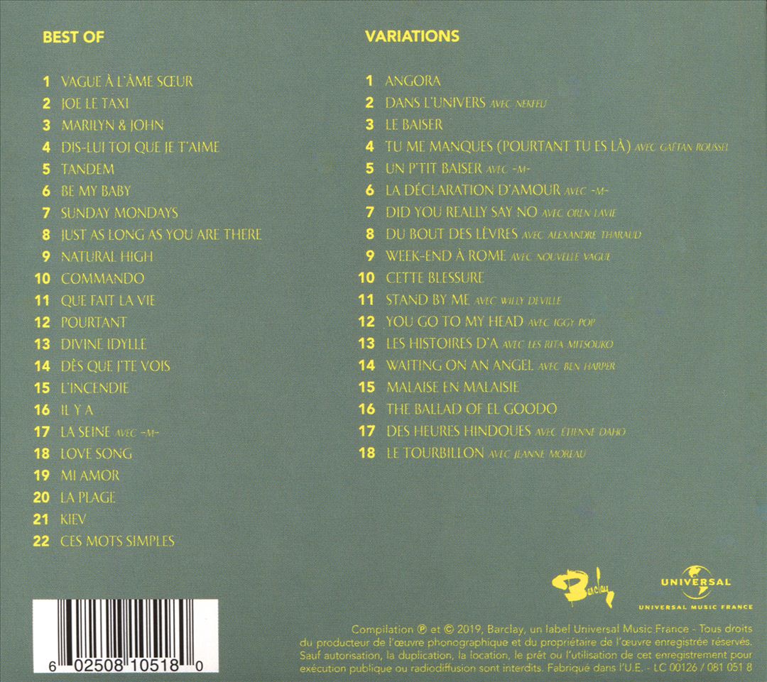 Best of & Variations cover art