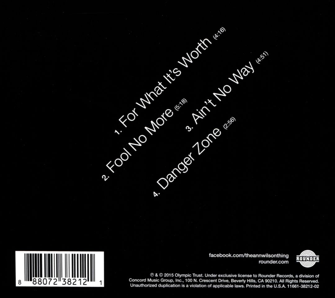 Ann Wilson Thing! - #1 cover art