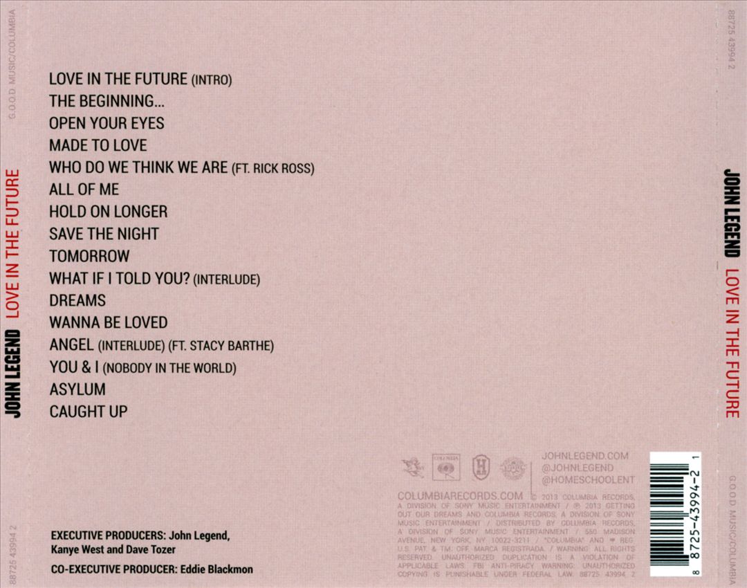 Love in the Future cover art