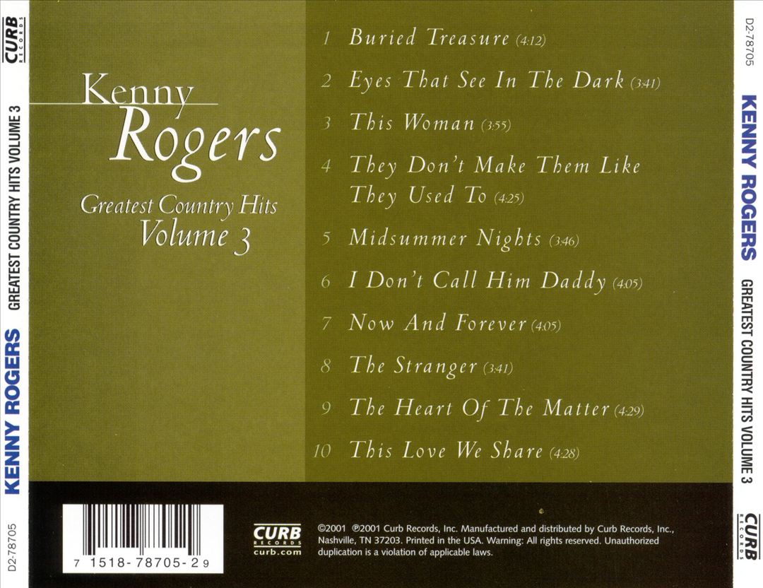 Greatest Country Hits, Vol. 3 cover art