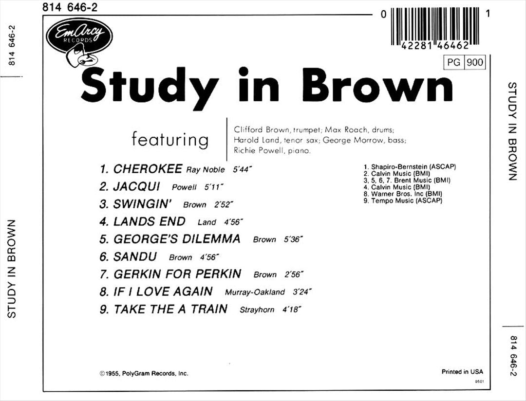 Study in Brown cover art
