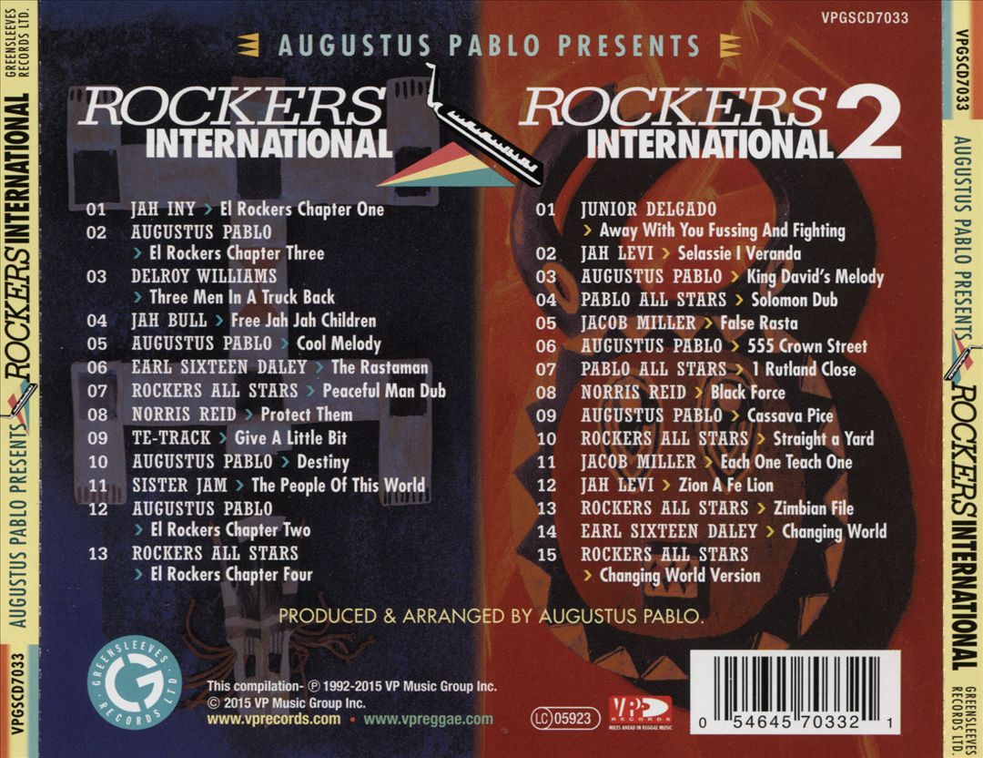 Augustus Pablo Presents Rockers International cover art