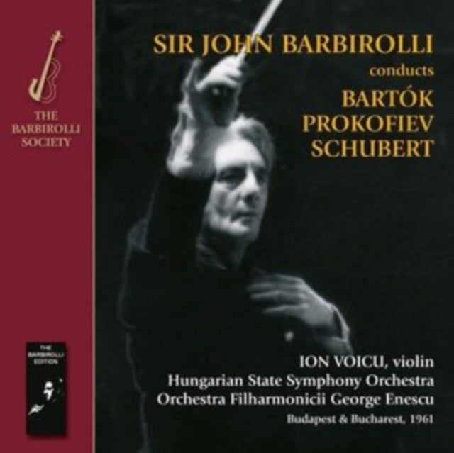 BARTOK  PROKOFIEV  SCHUBERT  C cover art