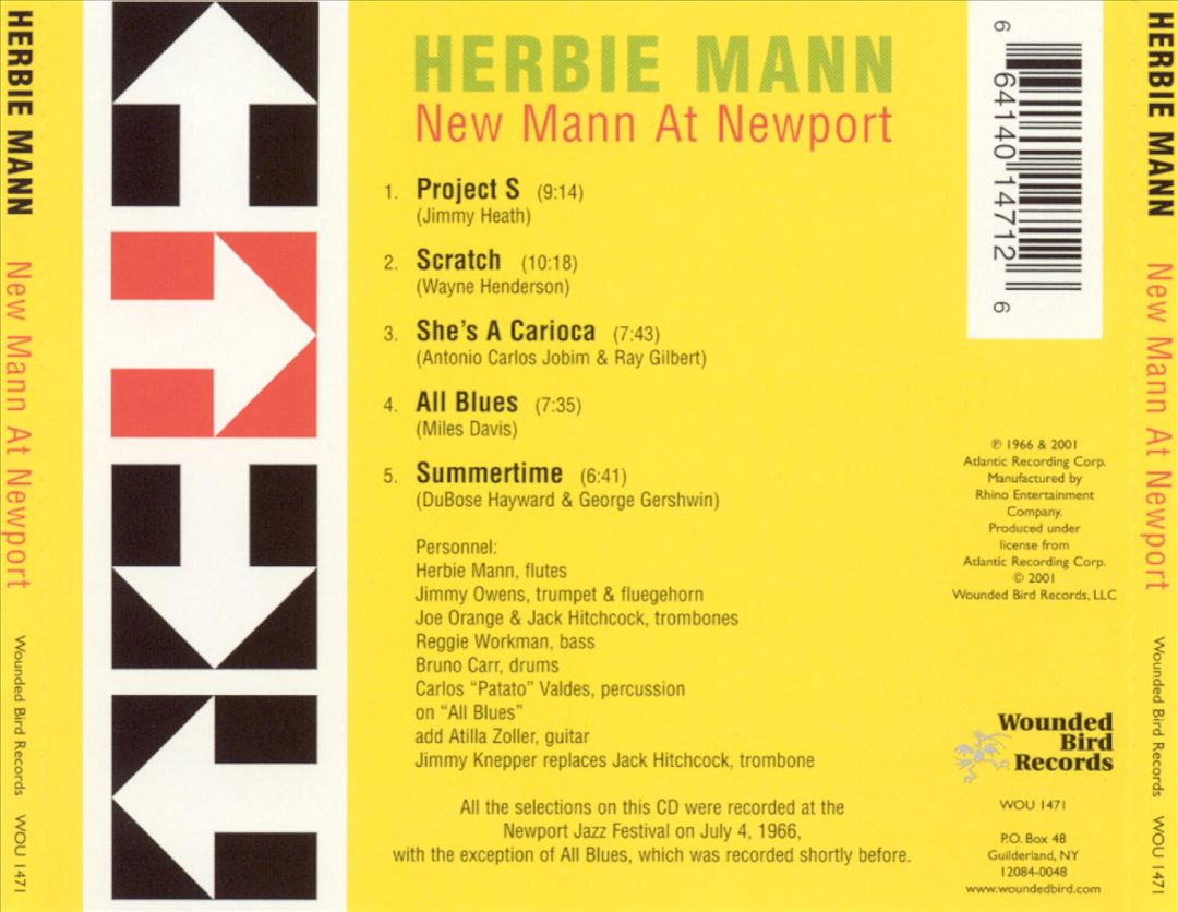 New Mann at Newport cover art