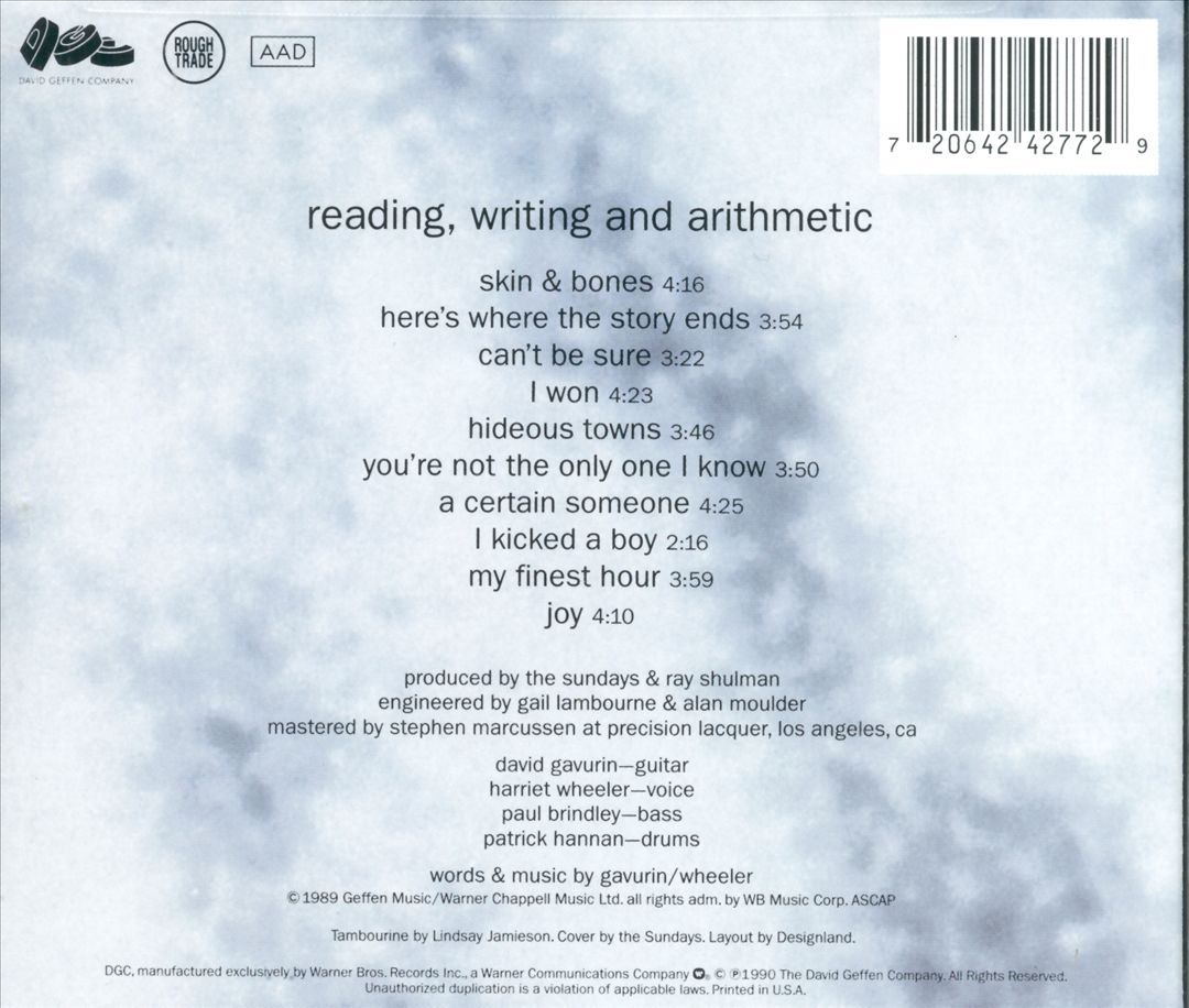Reading, Writing and Arithmetic cover art