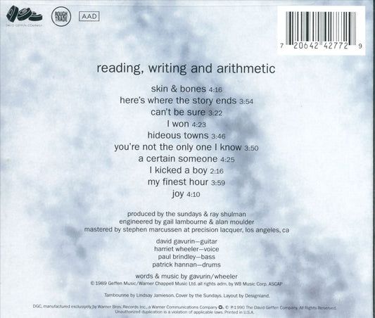 Reading, Writing and Arithmetic cover art
