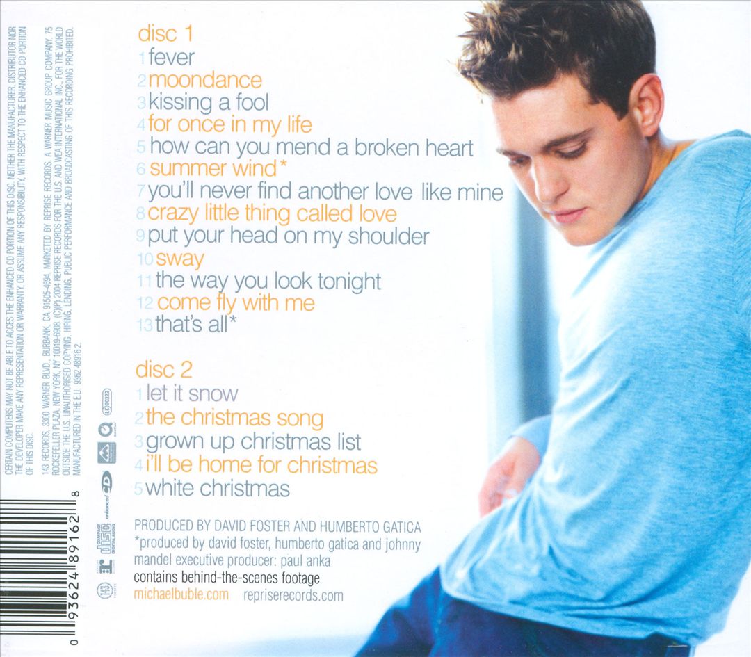 Michael Bublé/Let It Snow cover art