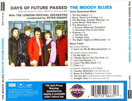 Days of Future Passed [Bonus Tracks] cover art