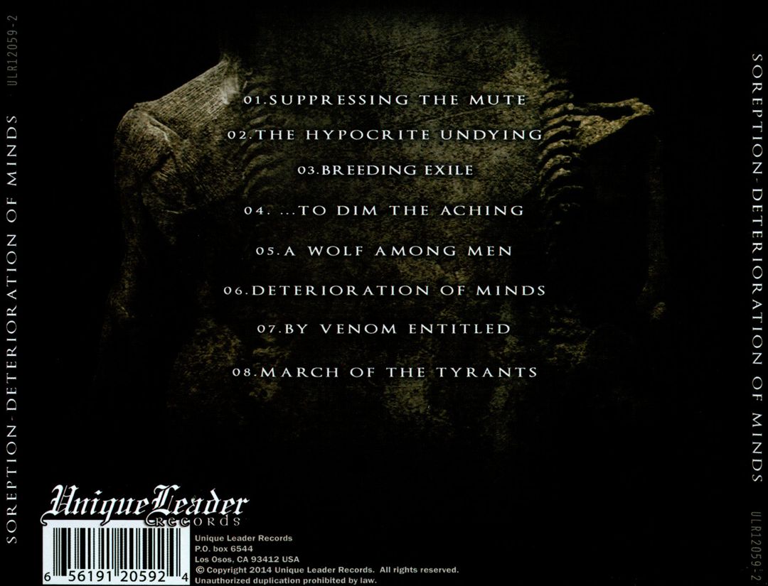Deterioration of Minds cover art