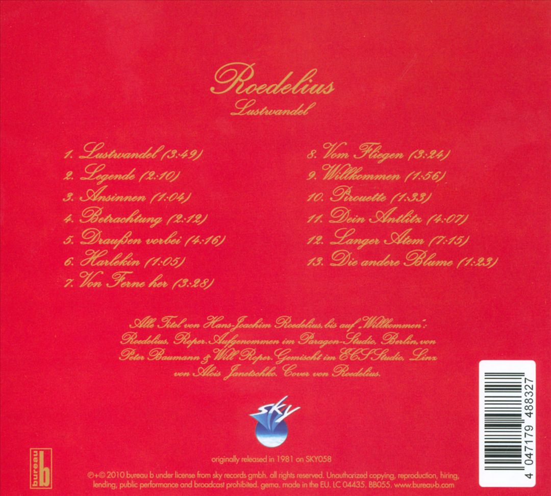 Lustwandel cover art