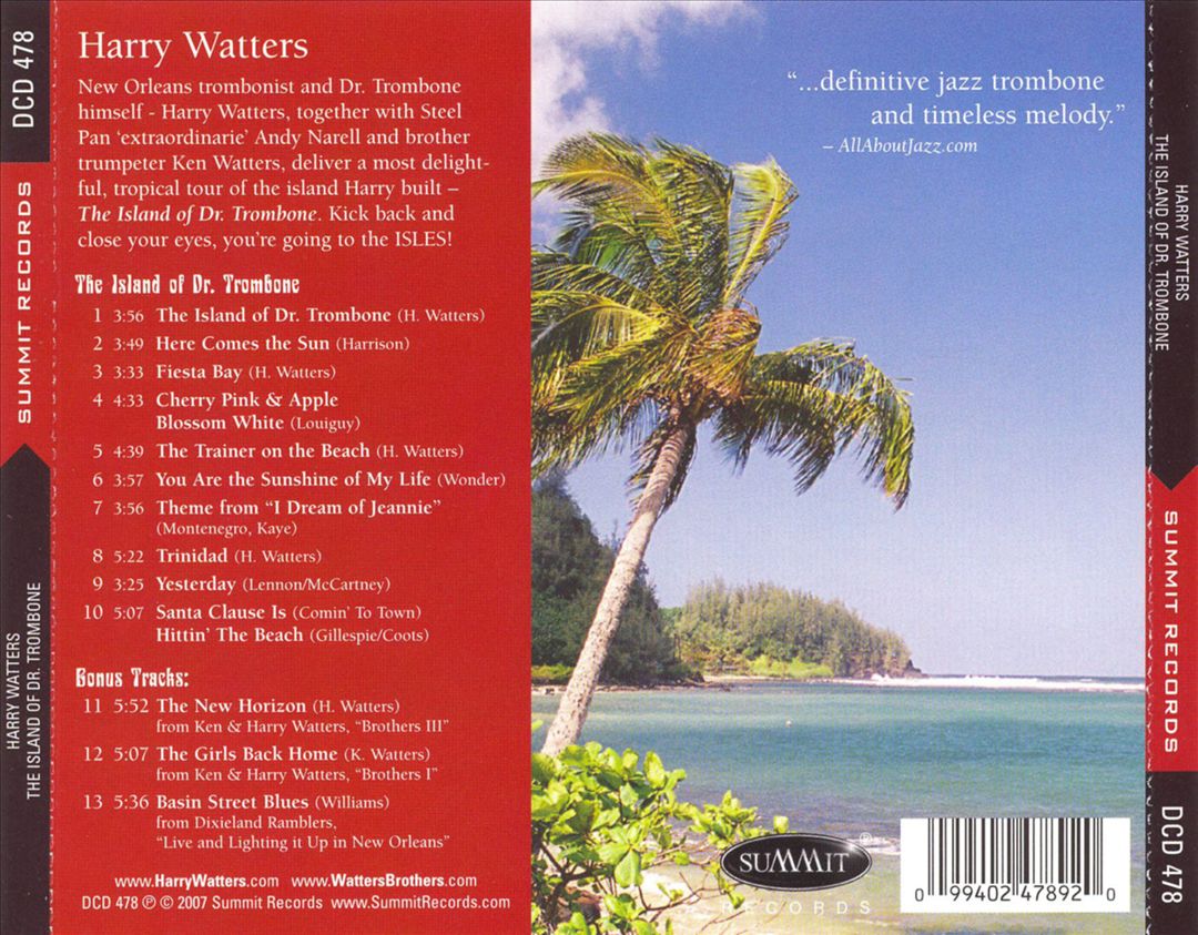 The Island of Dr. Trombone [Bonus Tracks] cover art