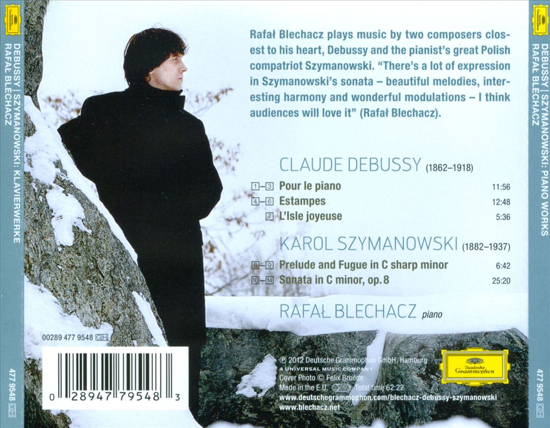 Rafał Blechacz Plays Debussy & Szymanowski cover art