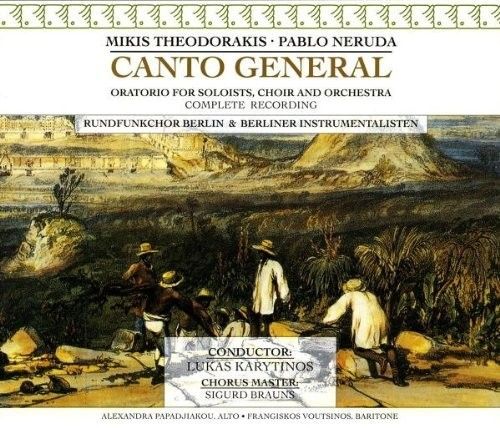 Mikis Theodorakis, Pablo Neruda: Canto General cover art