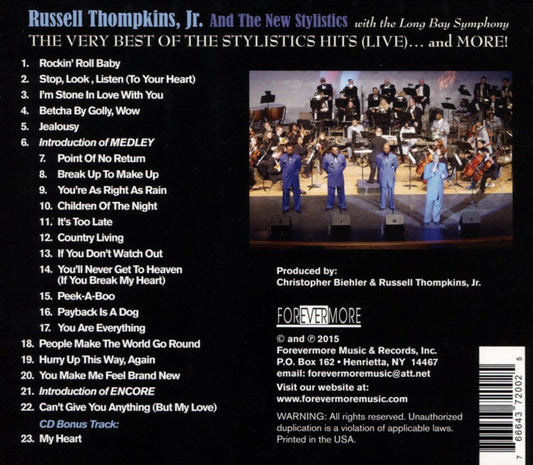 Very Best of the Stylistics Hits cover art