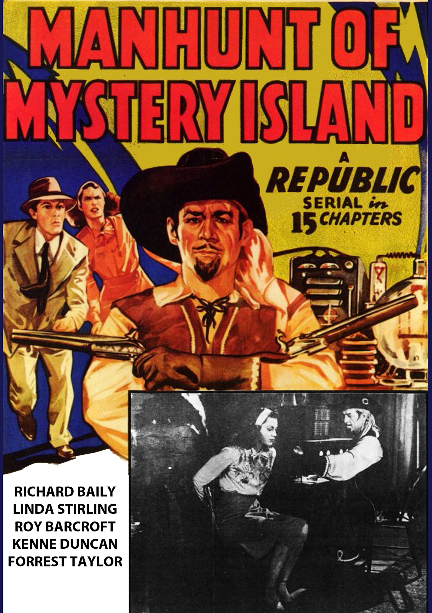 Manhunt of Mystery Island cover art
