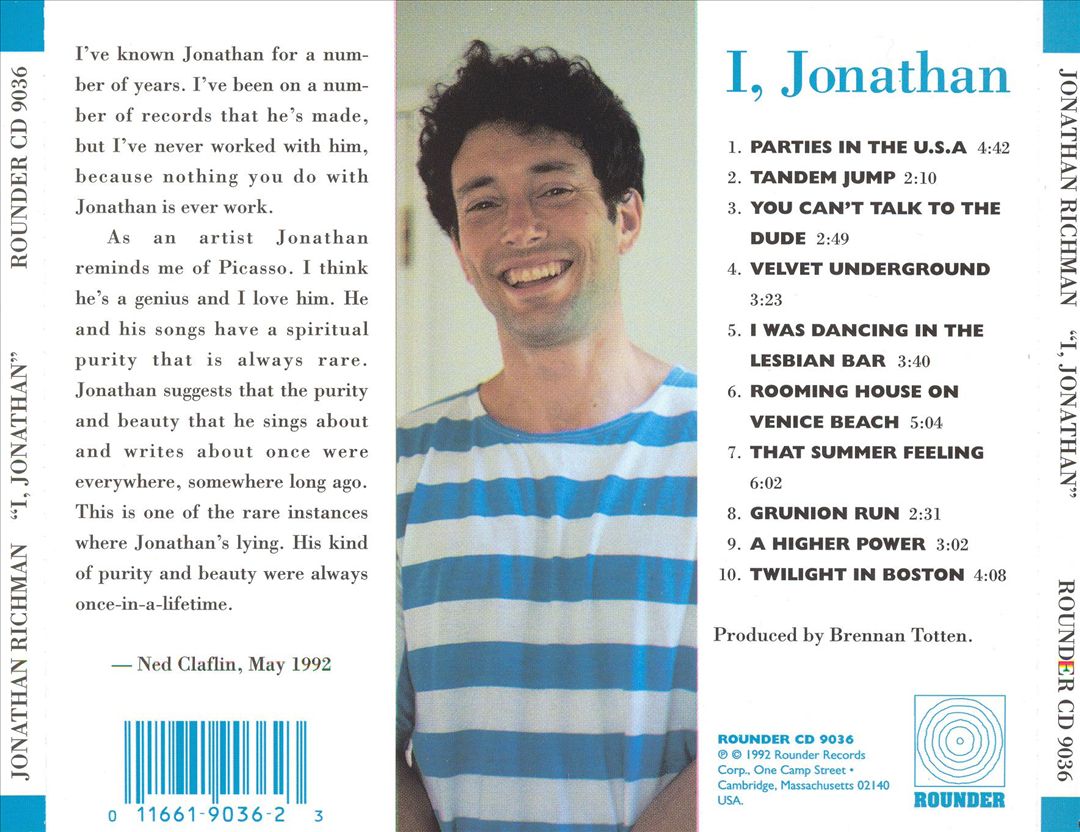 I, Jonathan cover art