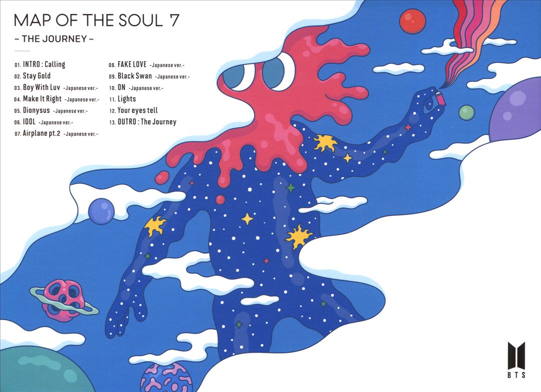 Map of the Soul 7 [Limited Edition D] cover art