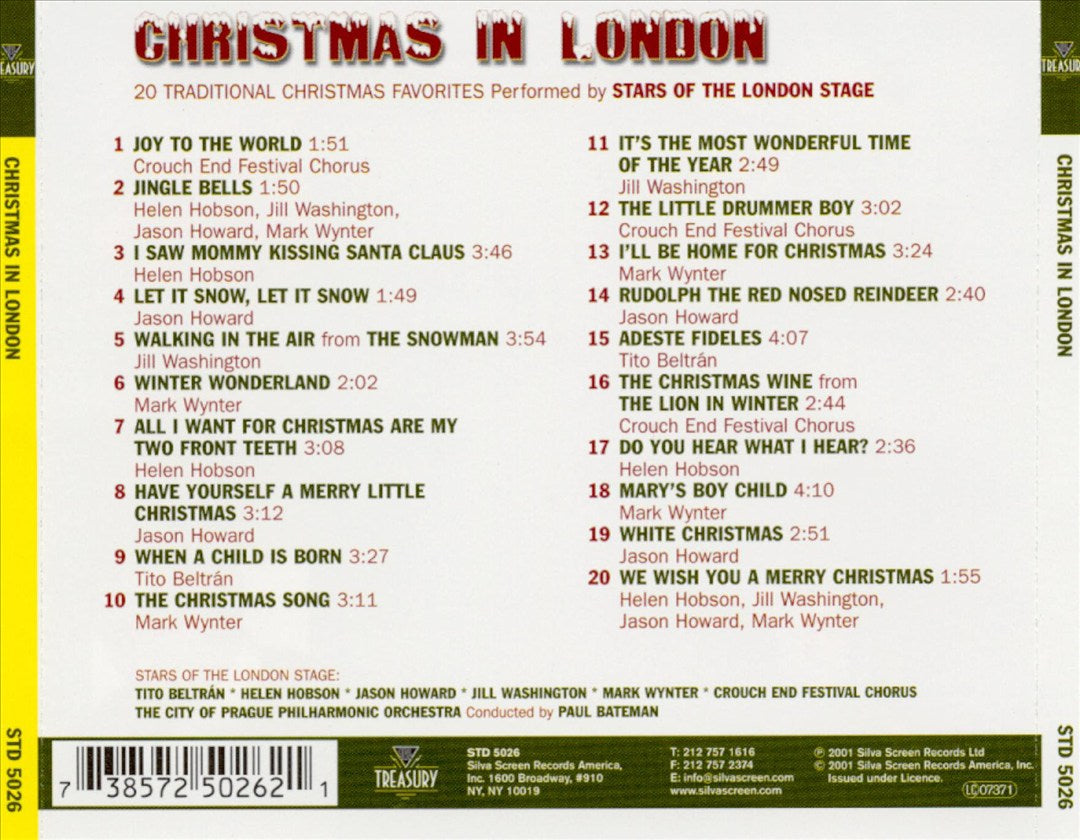 Christmas in London [Silva] cover art
