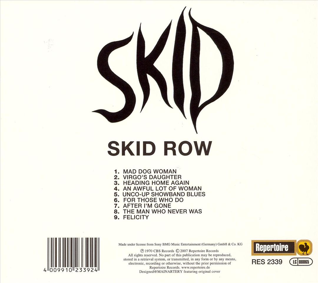 Skid Row [Remastered] cover art