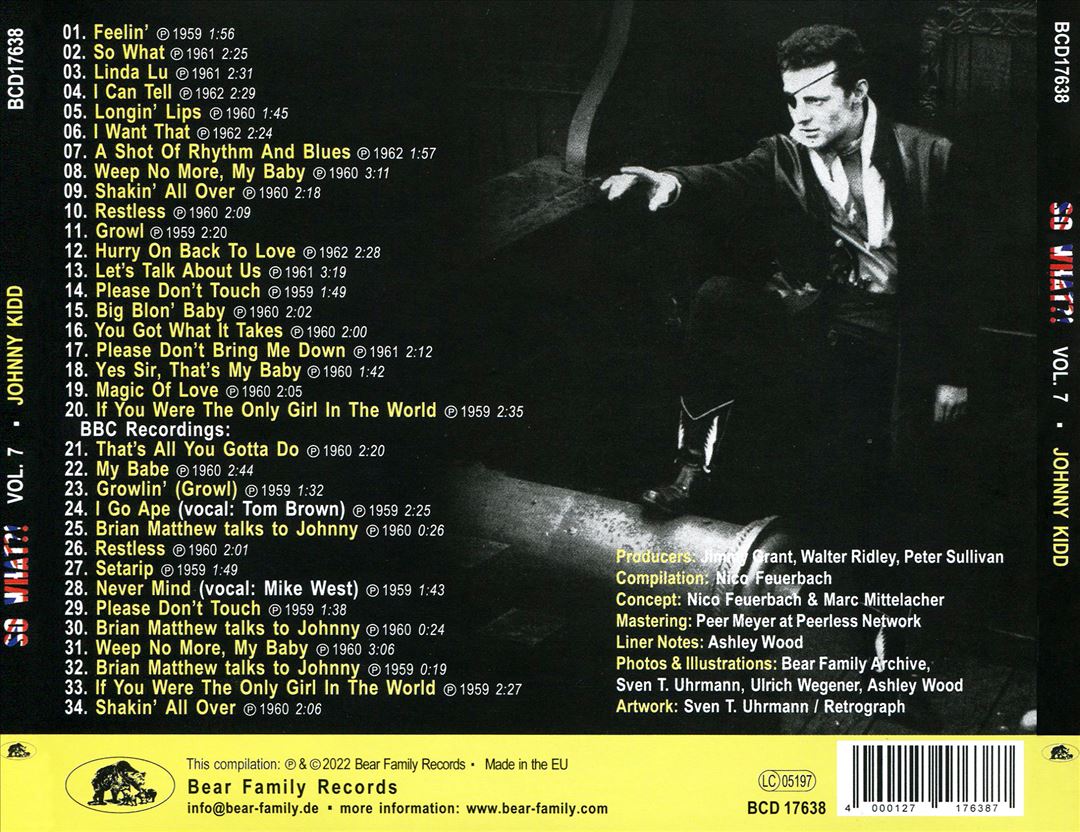So What: The Brits Are Rocking, Vol. 7 cover art