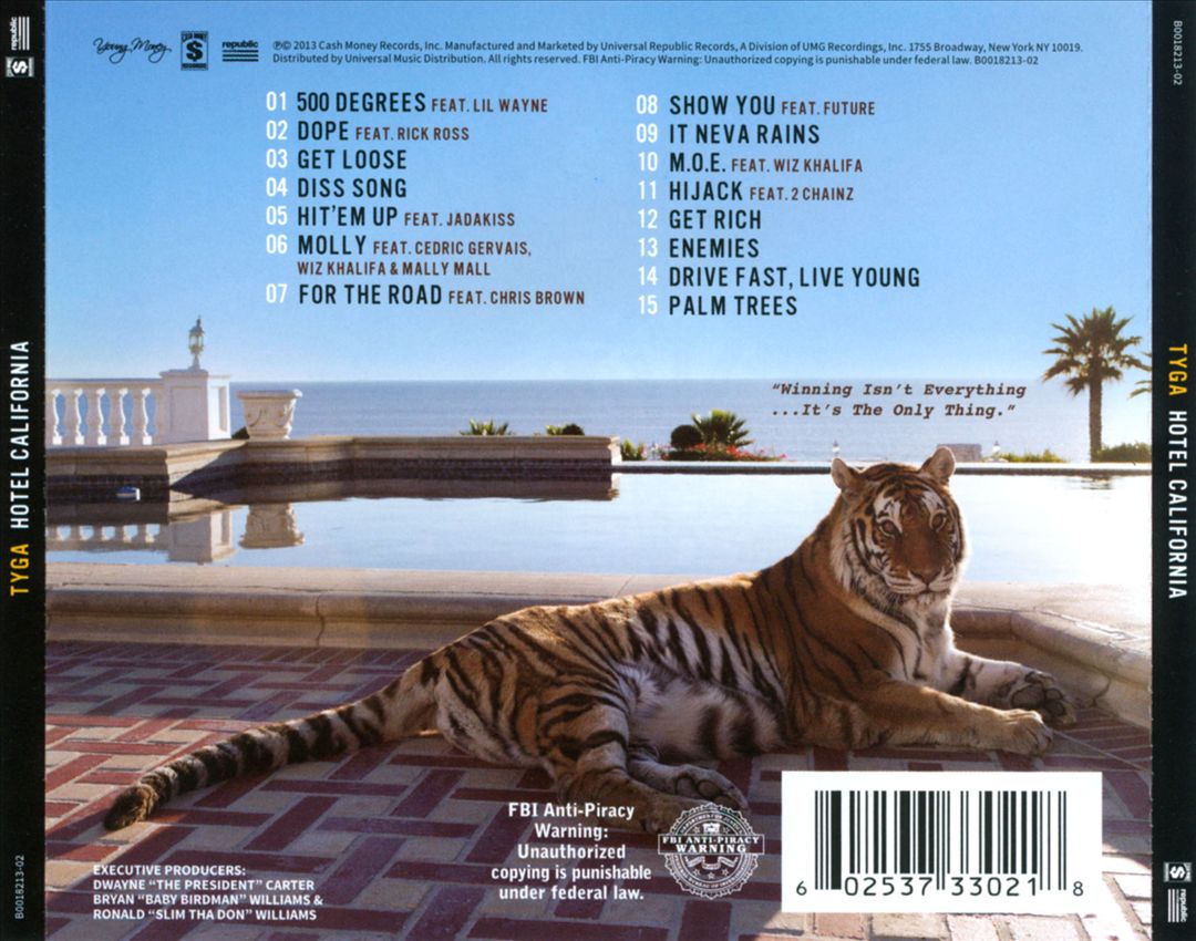 Hotel California cover art