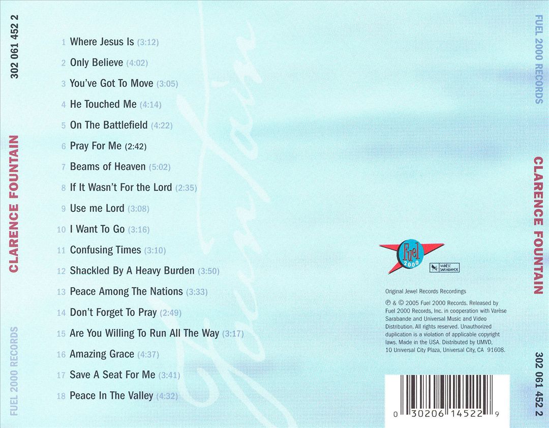 Blind Boys of Alabama Present Clarence Fountain cover art