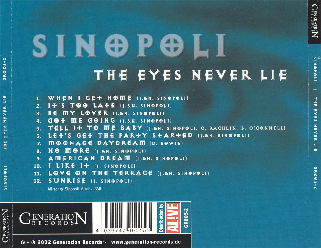 Eyes Never Lie cover art