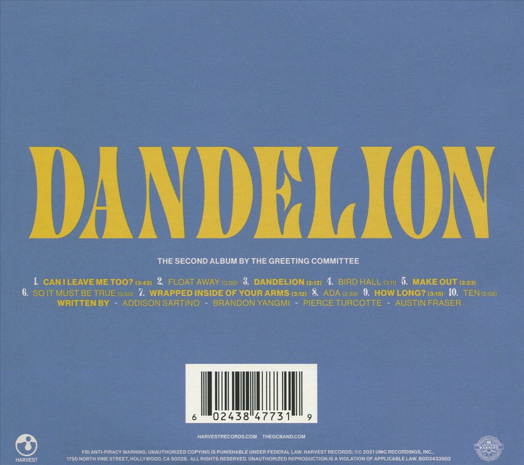 Dandelion cover art