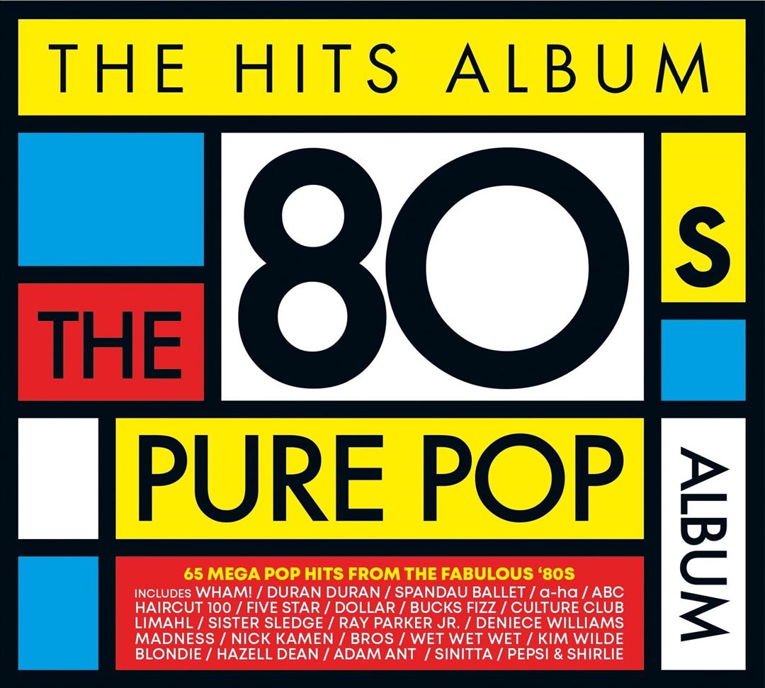 Hits Album: The 80's Pure Pop Album cover art