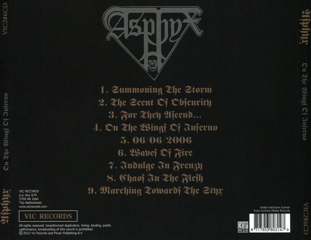 On the Wings of Inferno cover art