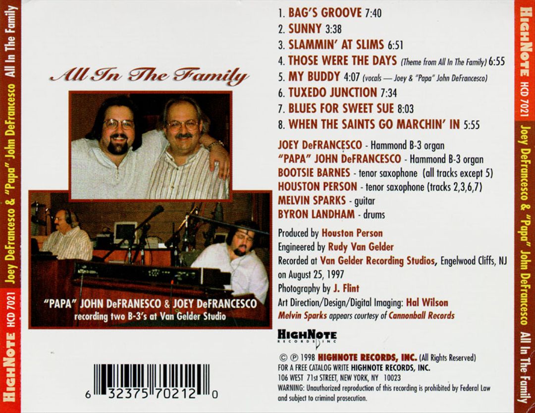 All in the Family cover art