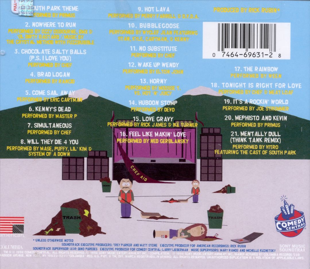 Chef Aid: The South Park Album [Clean] cover art