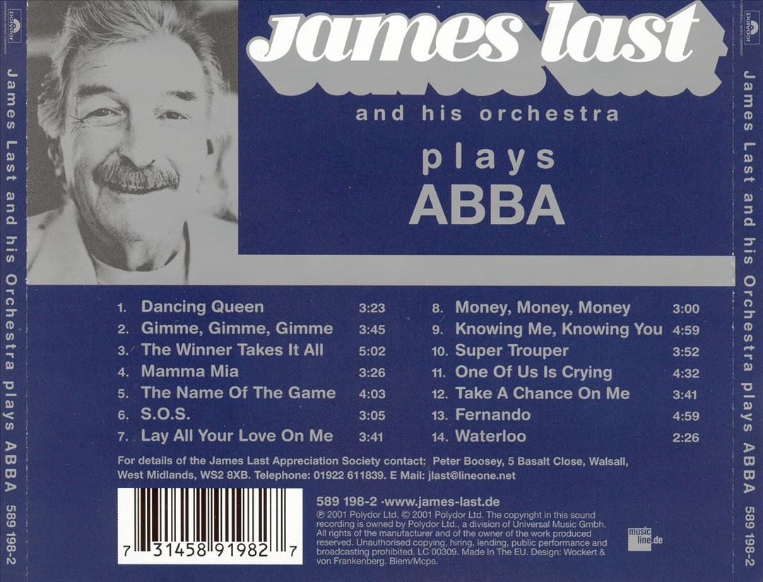 Plays ABBA cover art