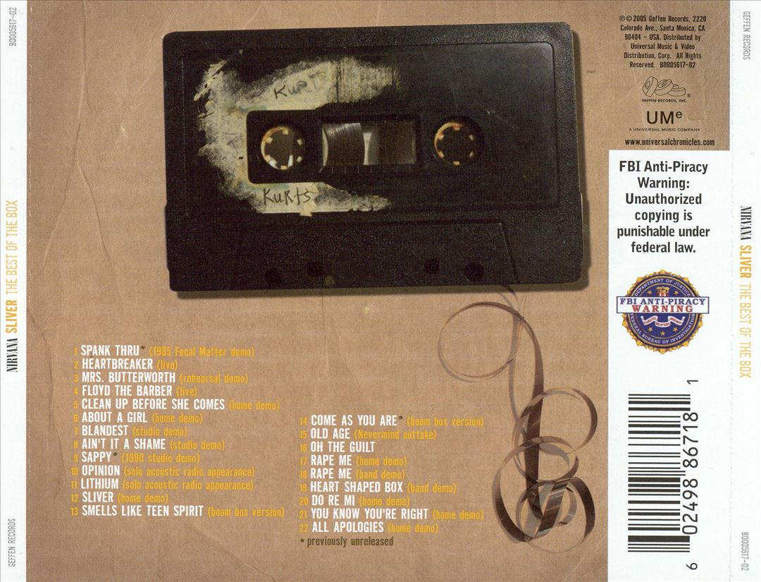 Sliver: The Best of the Box cover art